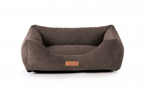 ZIPPED COUCH BED COSY CORD BRAUN S
